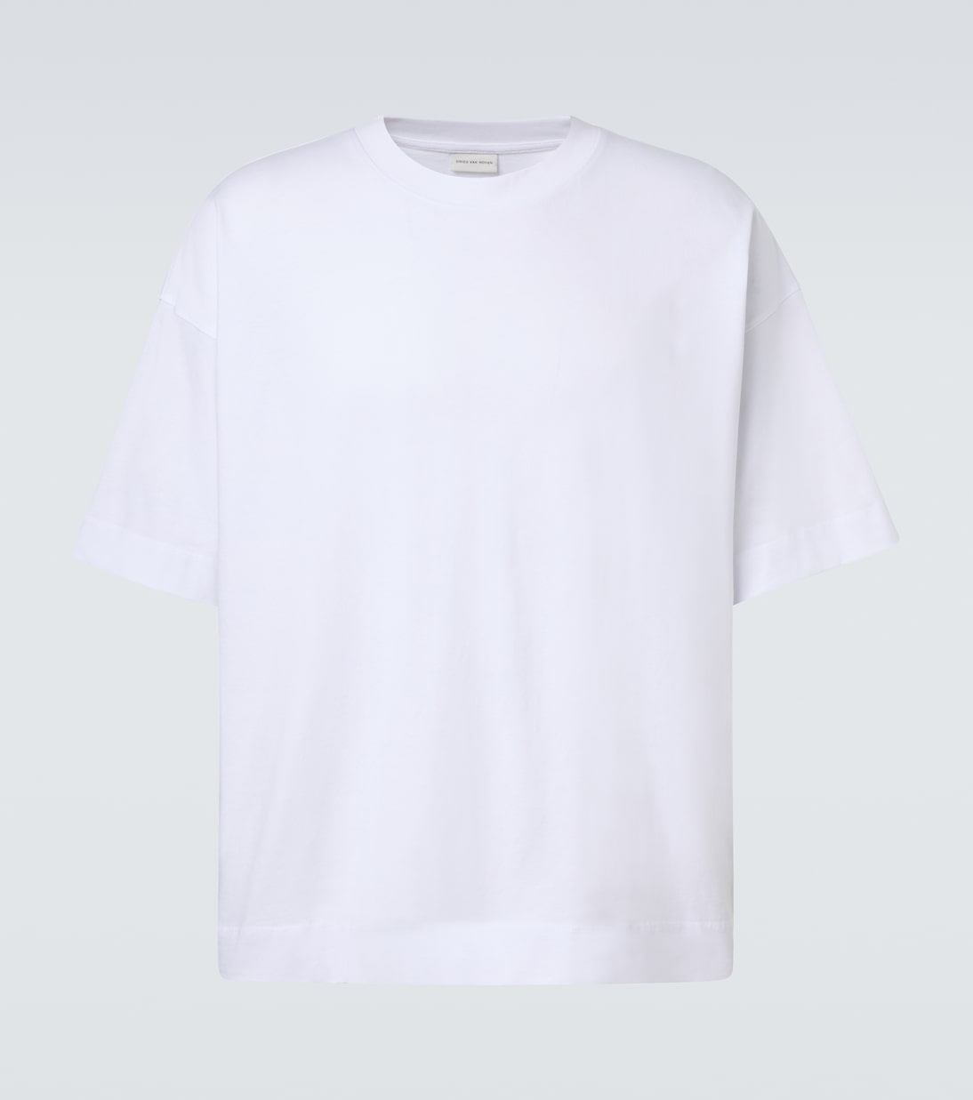 大廓形棉质针织T恤 | Dries Van Noten