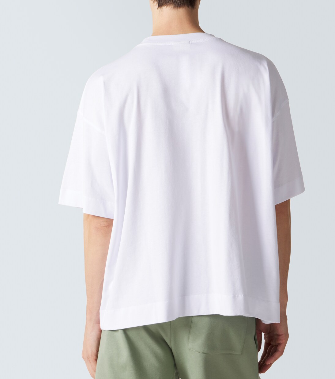 大廓形棉质针织T恤 | Dries Van Noten