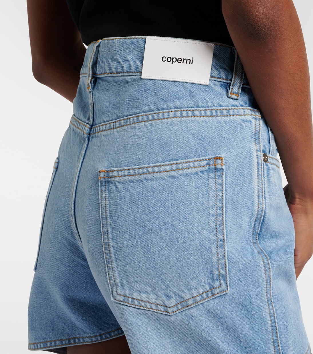 Spiral wide-leg jeans | Coperni