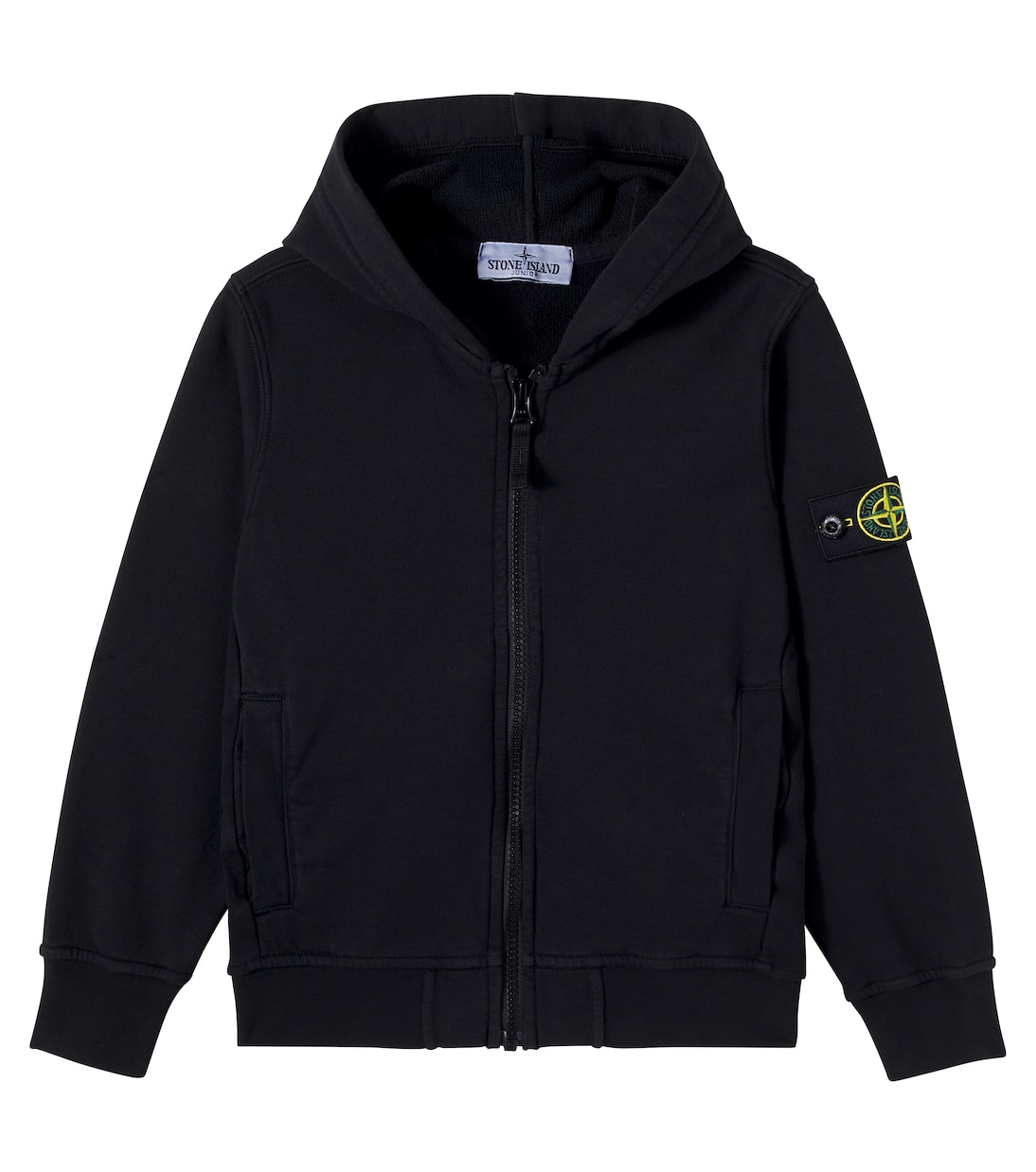 Kapuzenjacke Compass aus Baumwoll-Jersey | Stone Island Junior