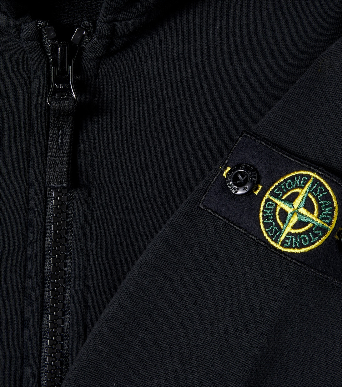 Kapuzenjacke Compass aus Baumwoll-Jersey | Stone Island Junior