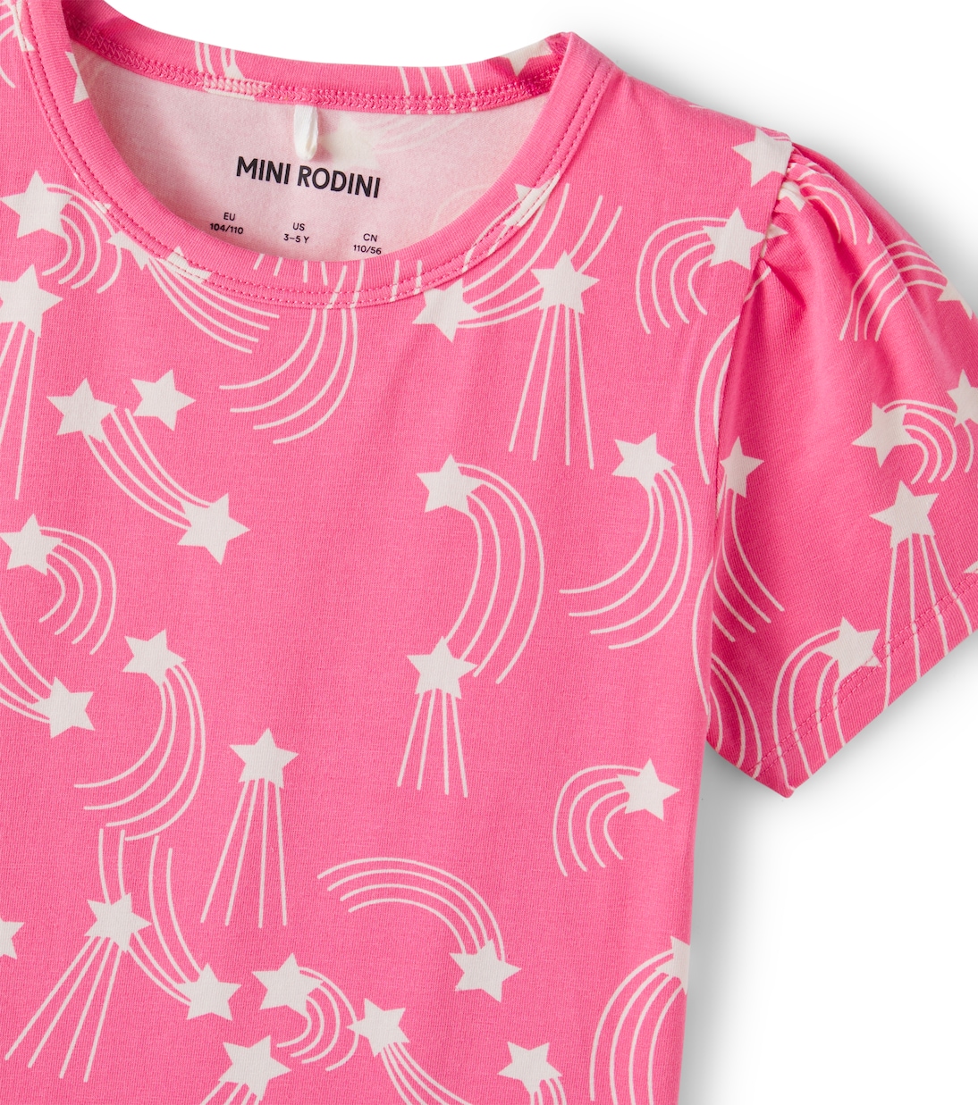 Printed cotton-blend jersey T-shirt | Mini Rodini