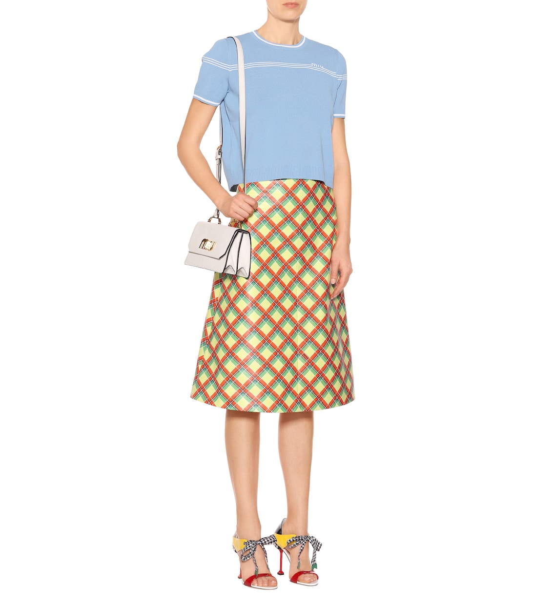 Patent leather sandals | Miu Miu