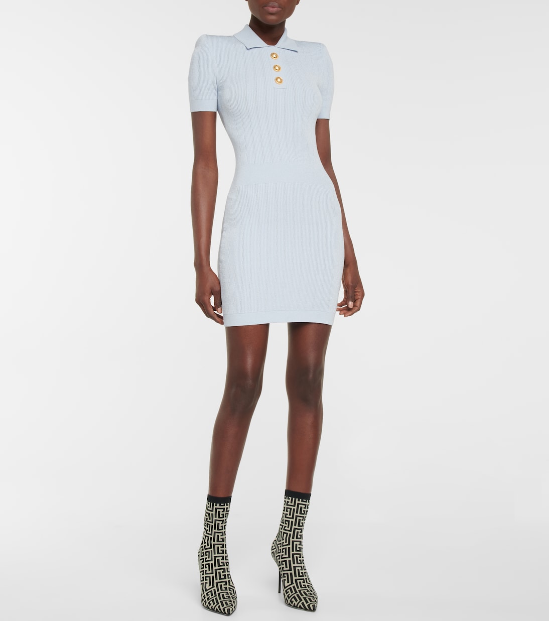 Botas calcetín Skye estampadas | Balmain