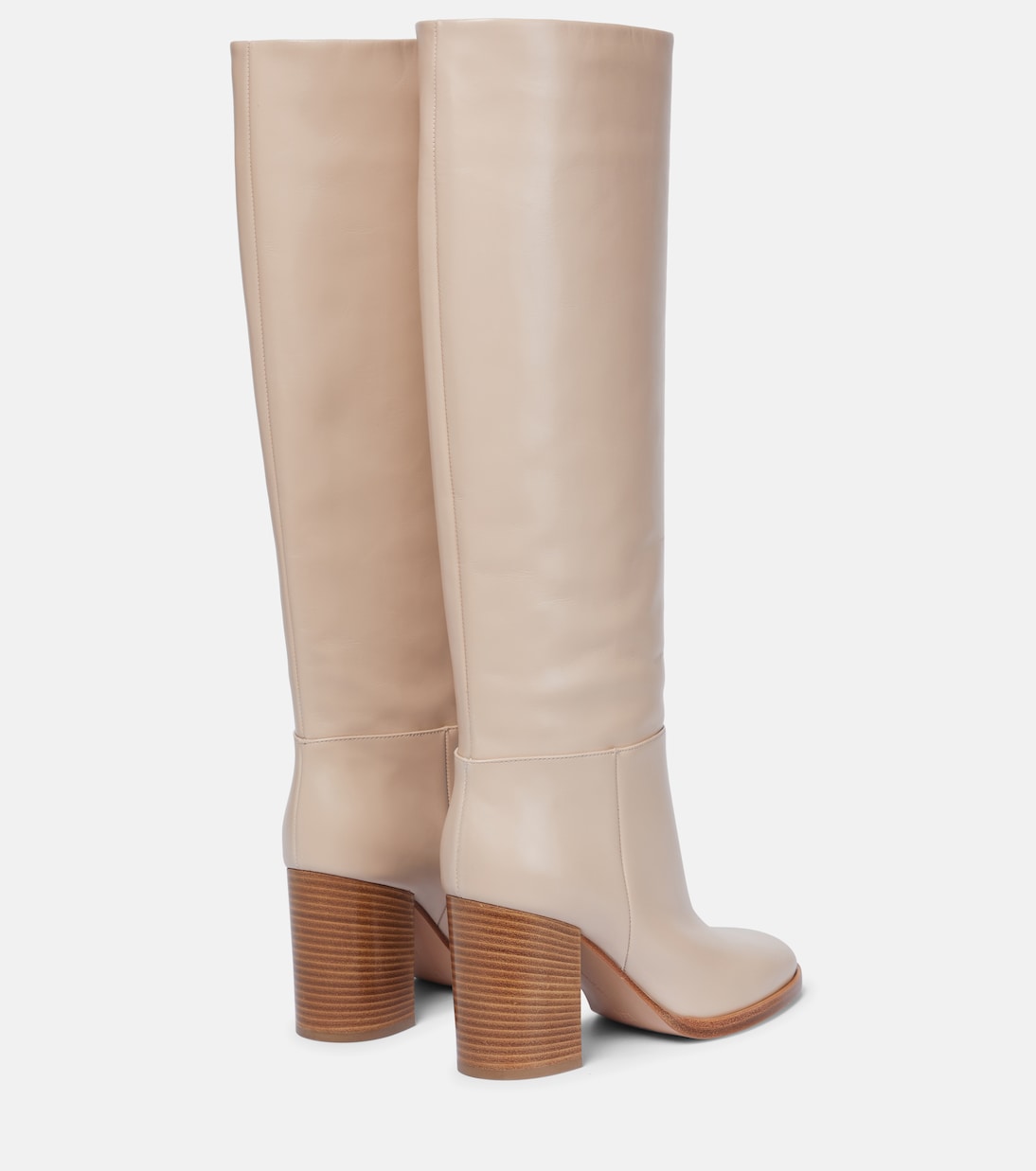 Botas altas Santiago de piel | Gianvito Rossi