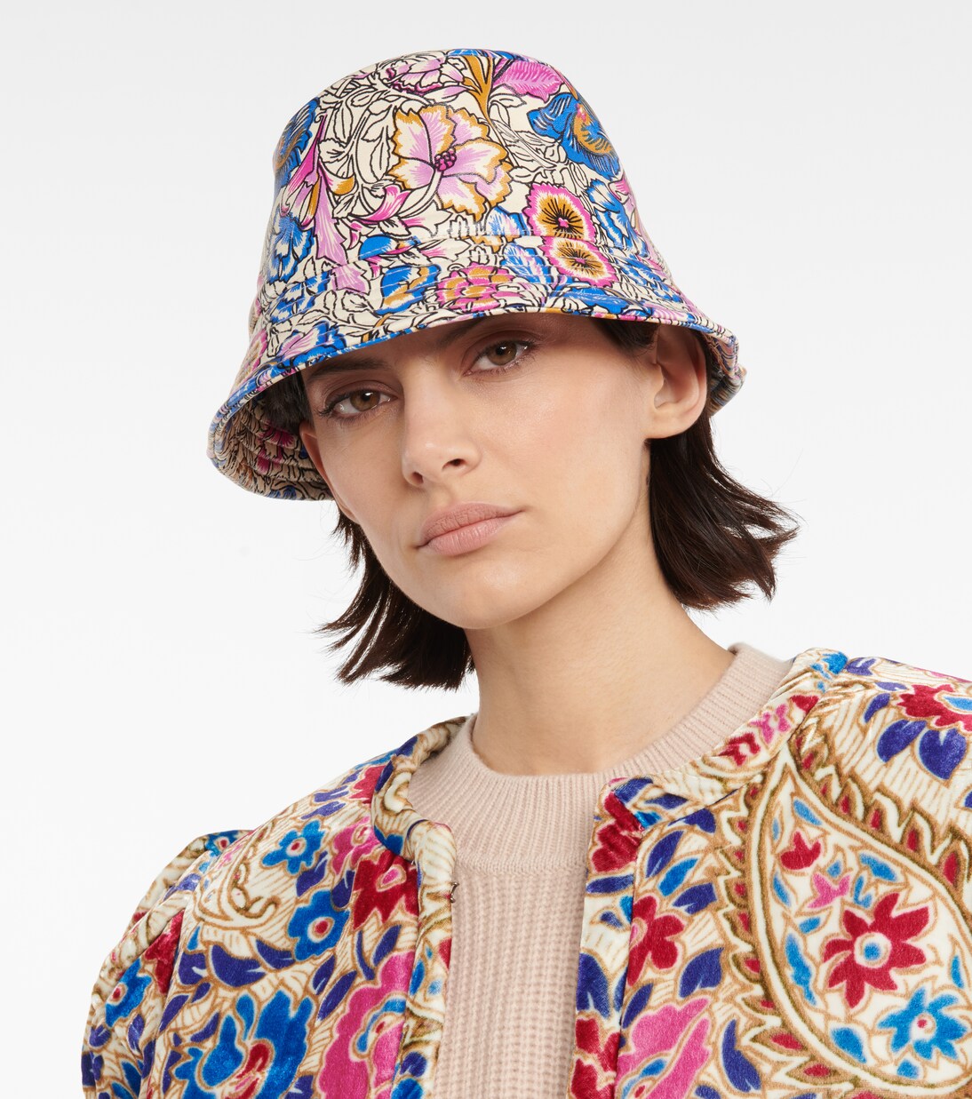 Cappello da pescatore Haley in pelle | Isabel Marant