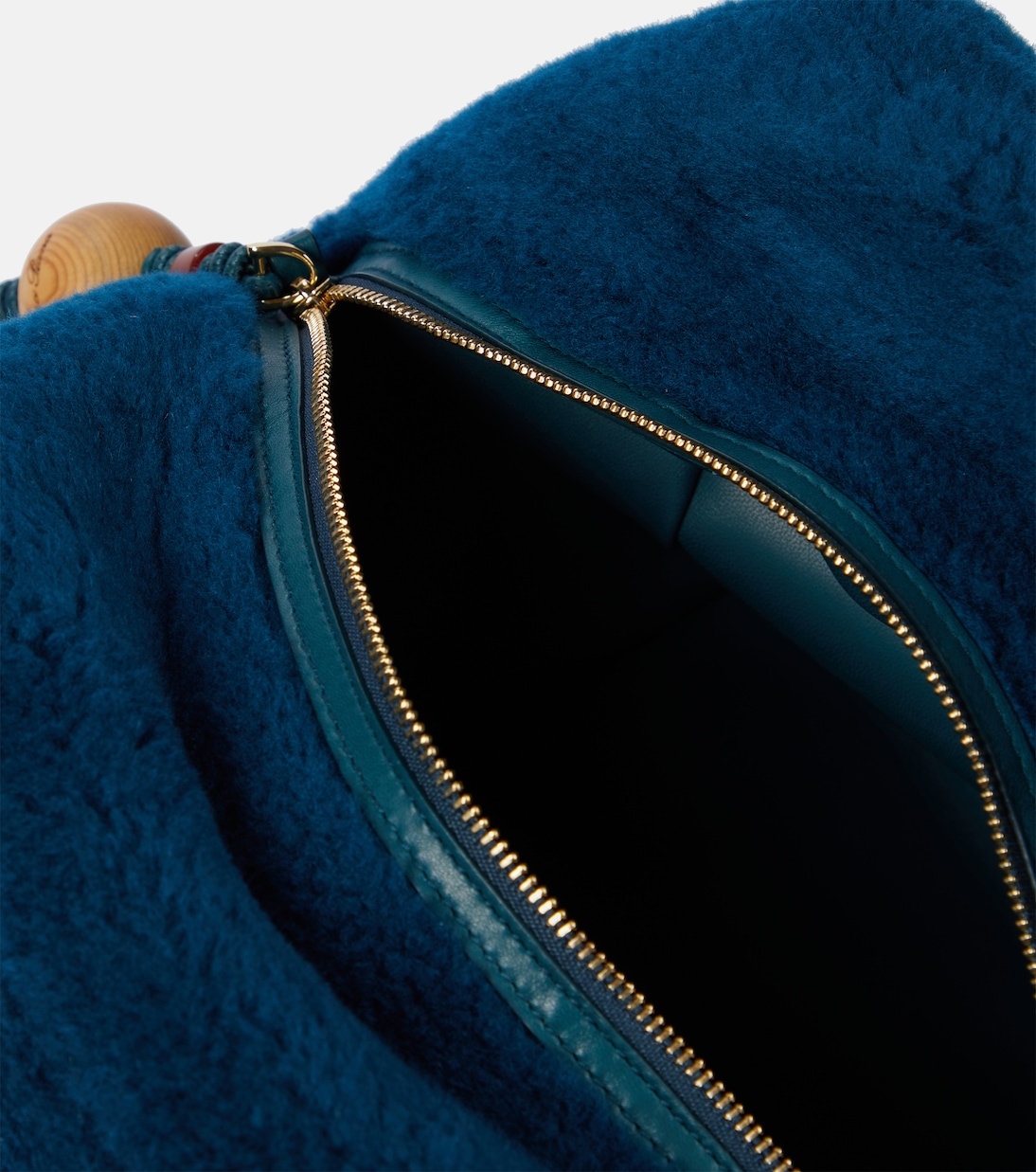 Pochette Puffy Pouch en cachemire et soie | Loro Piana