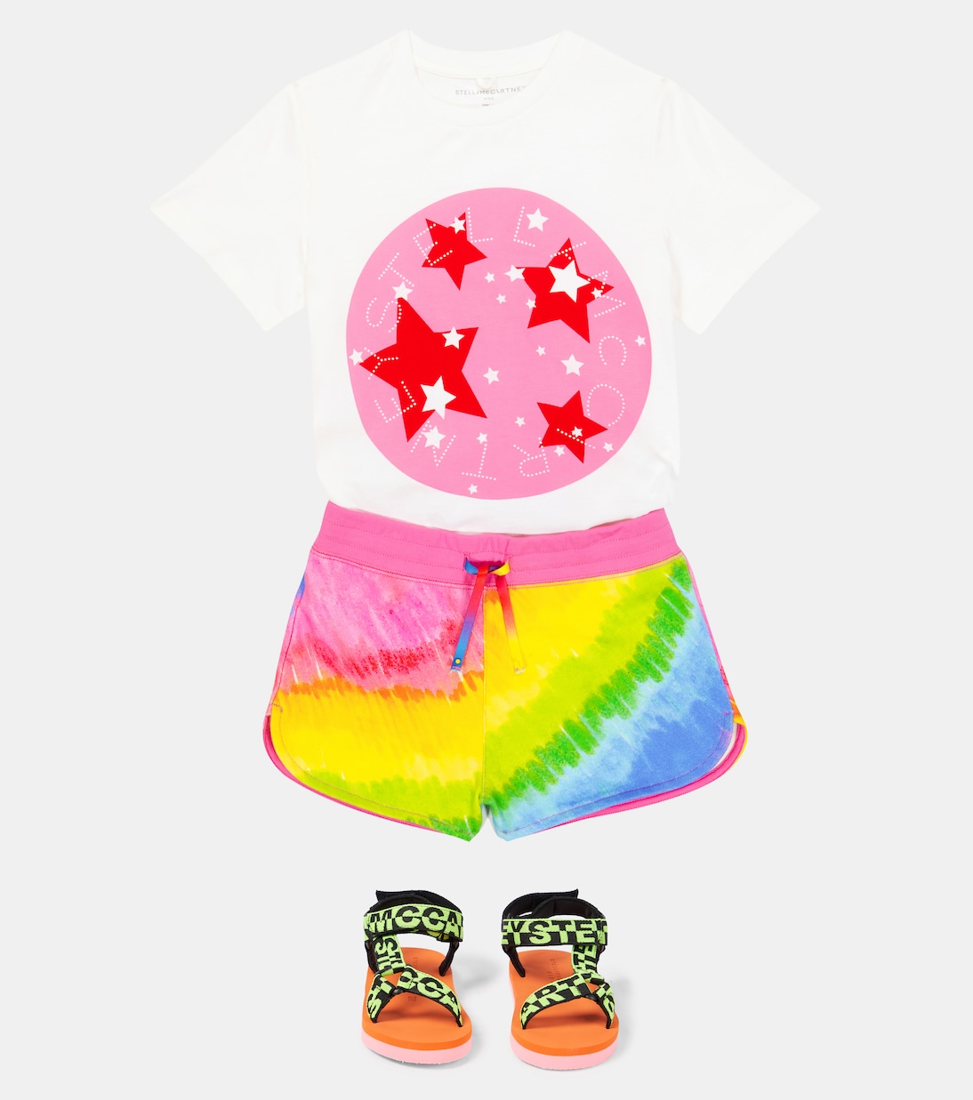 Shorts de algodón estampados | Stella McCartney Kids