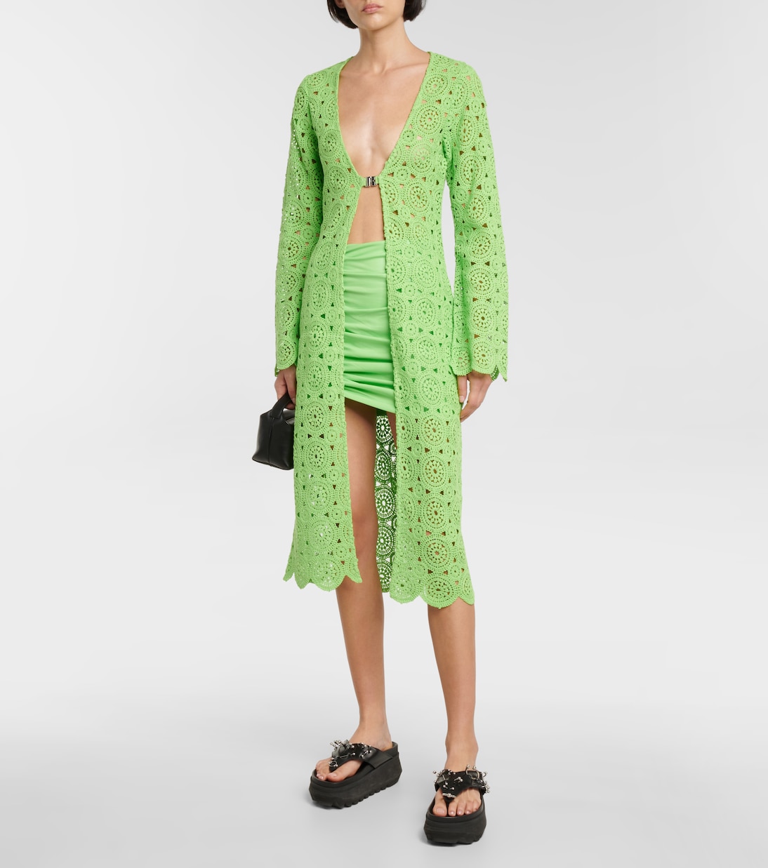 Margaritta ruched miniskirt | Rotate