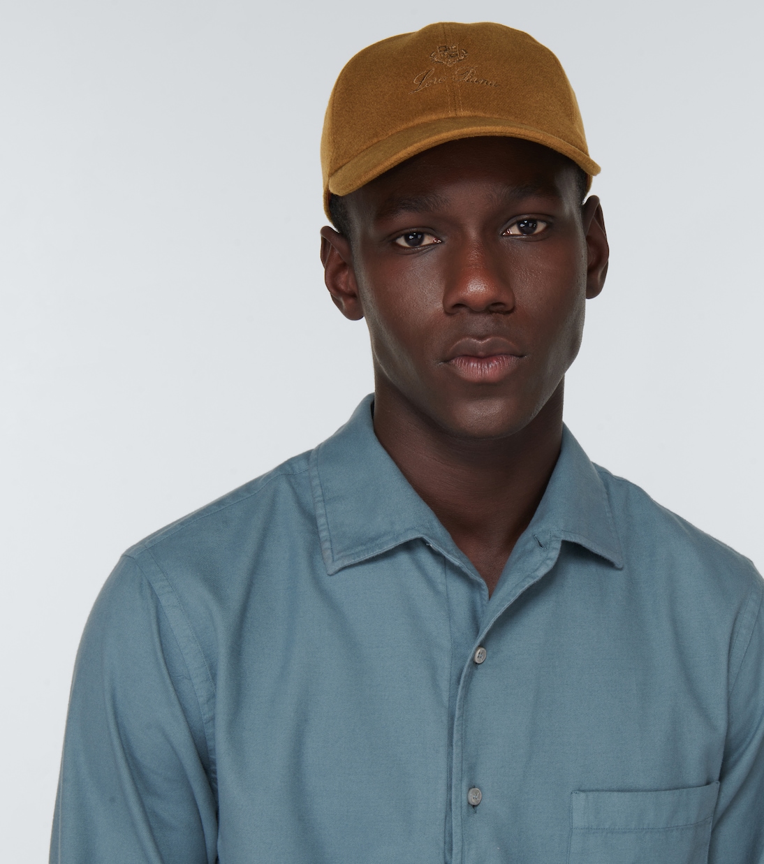 Casquette en cachemire à logo | Loro Piana