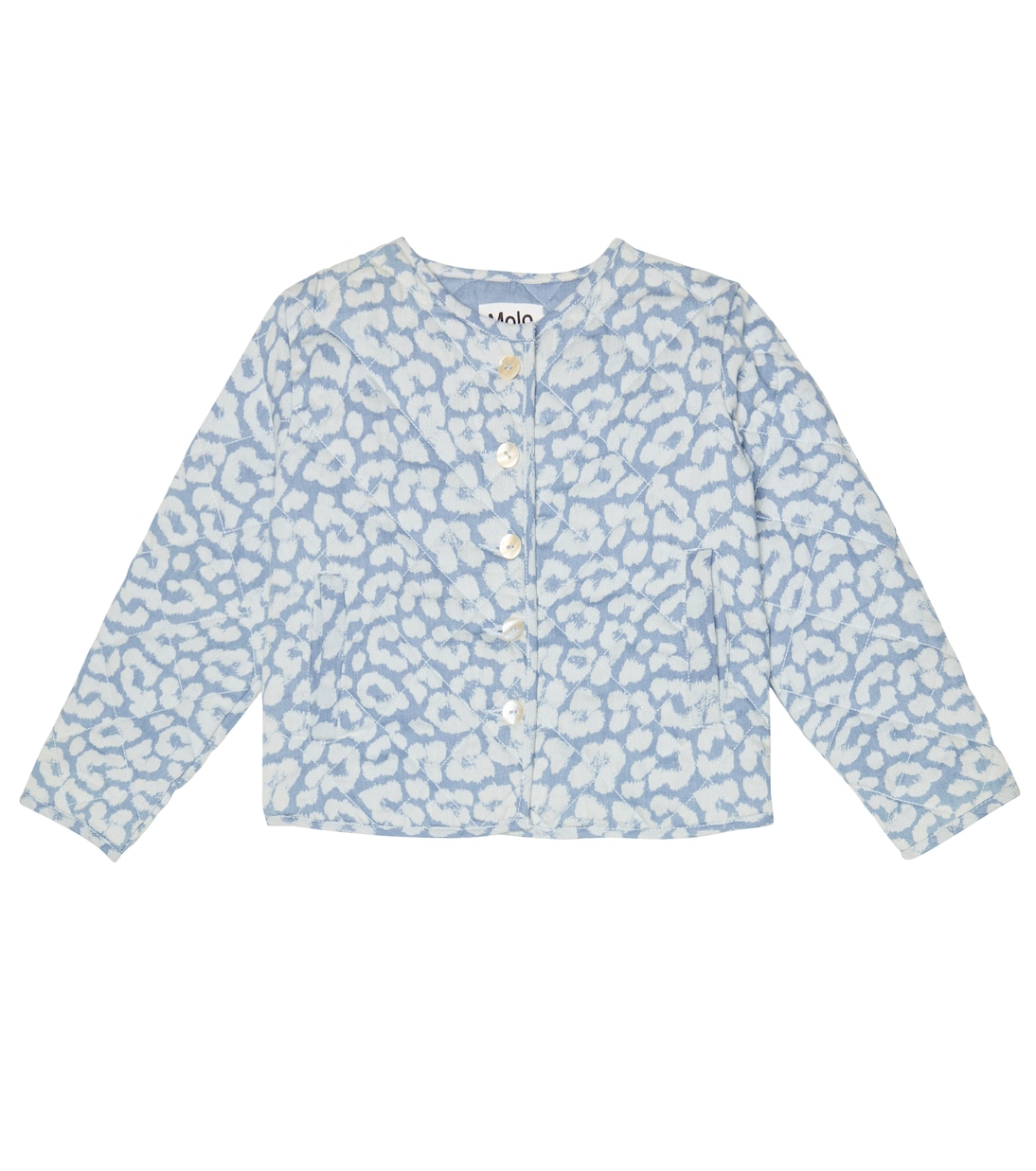 Henny quilted jaguar-print jacket | Molo