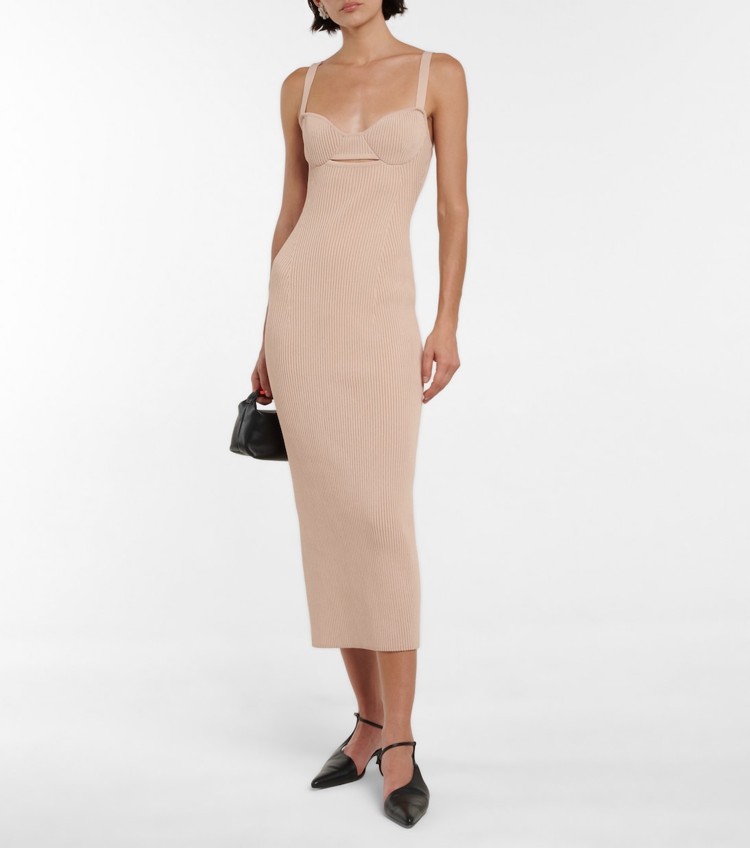 Ribbed midi dress | Magda Butrym