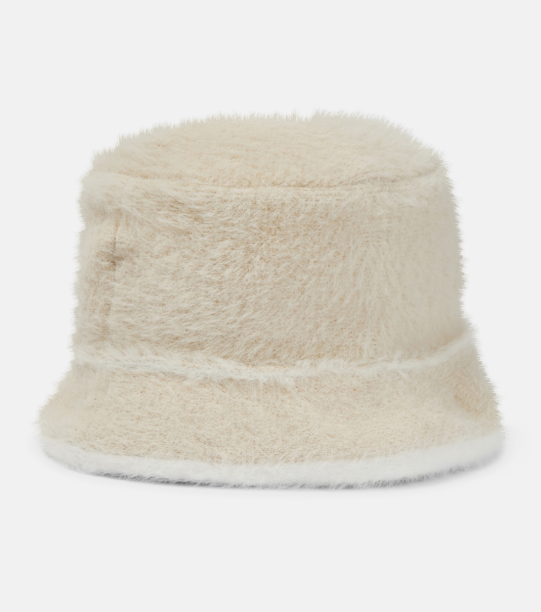 Le bob Neve faux fur bucket hat | Jacquemus