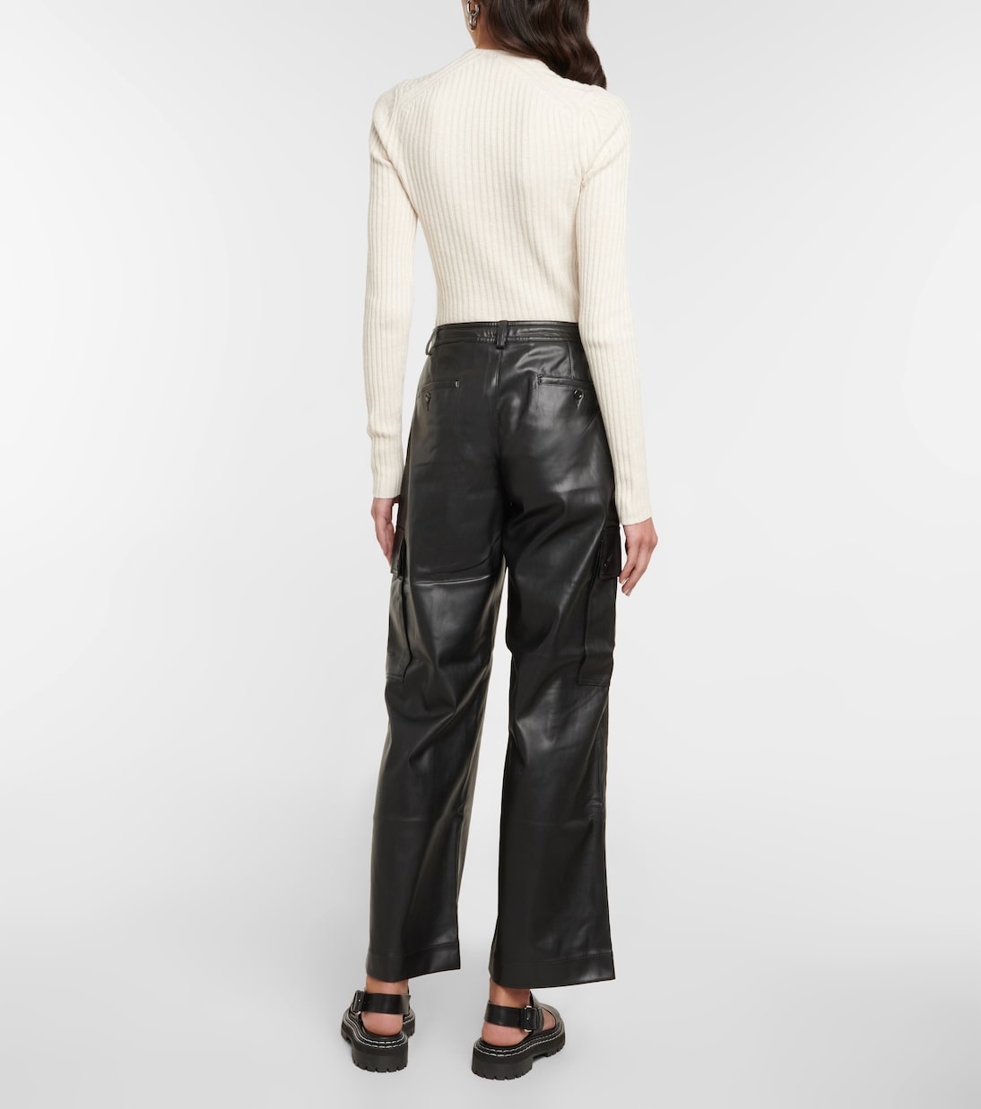 White Label High-Rise Cargohose | Proenza Schouler
