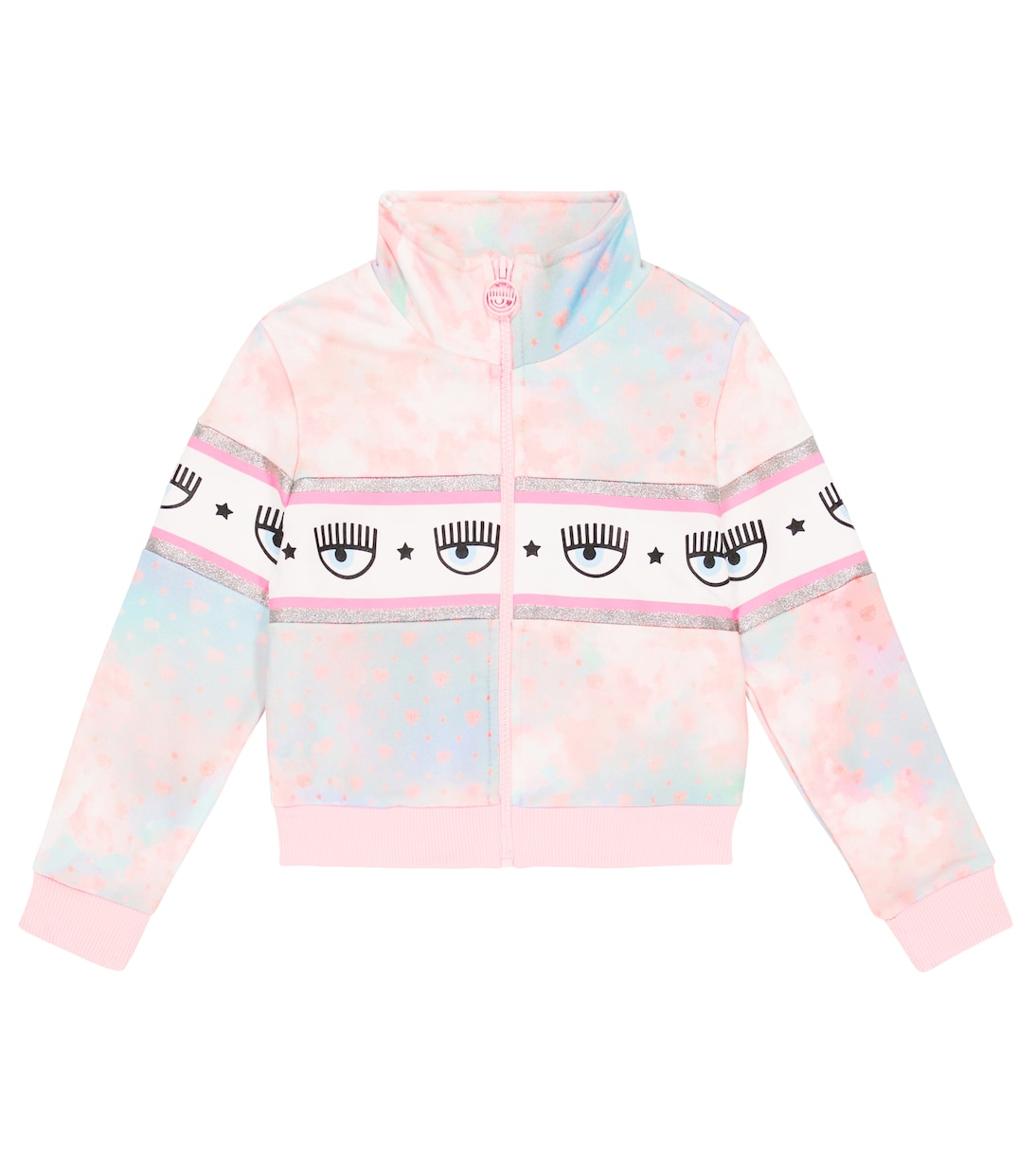 x Chiara Ferragni printed track jacket | Monnalisa