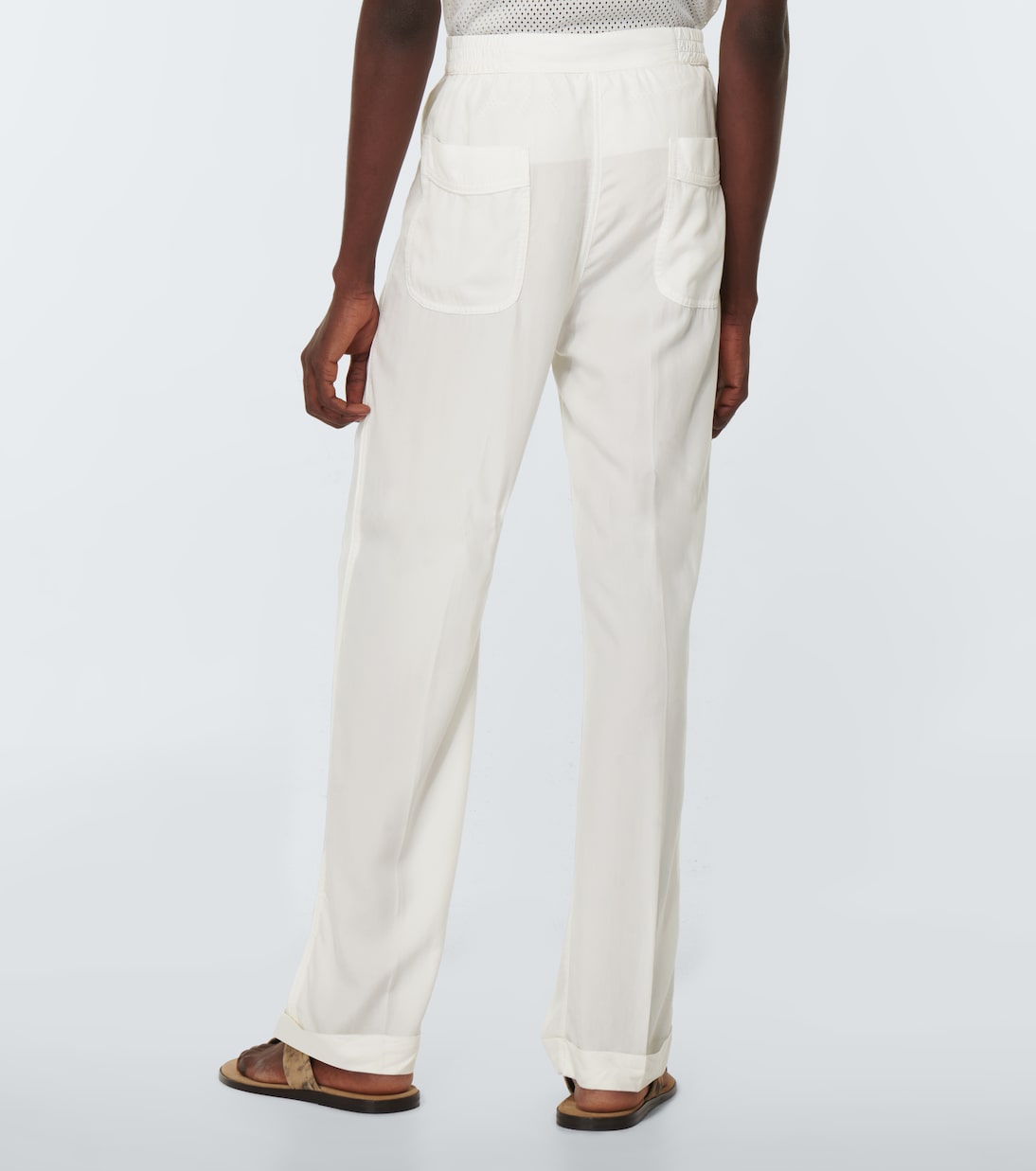 Single-pleat lounge pants | Tom Ford