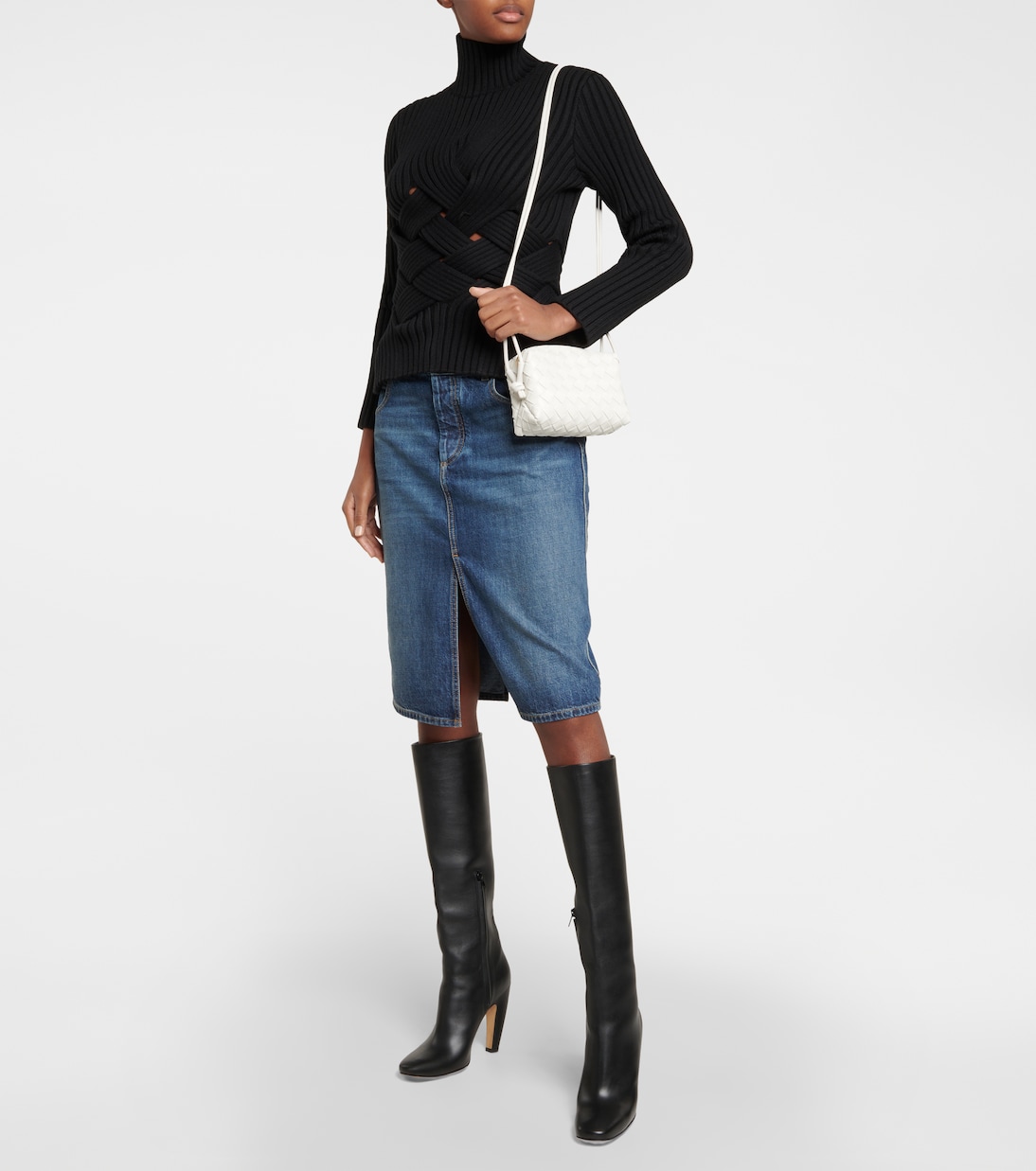 Borsa Loop Mini Camera Bag in pelle | Bottega Veneta