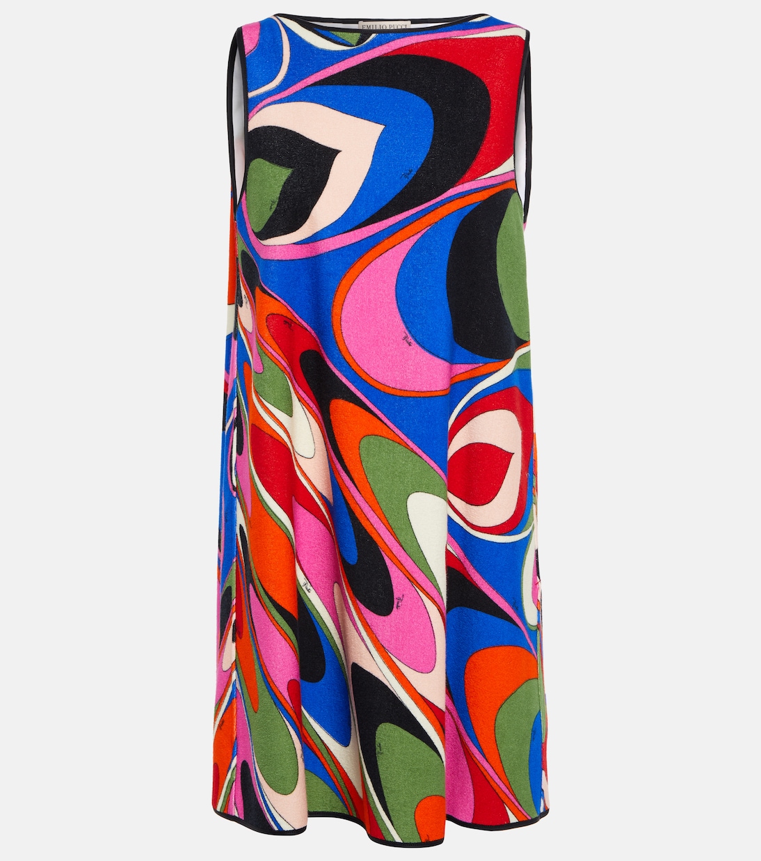 Onde cotton-blend minidress | Pucci