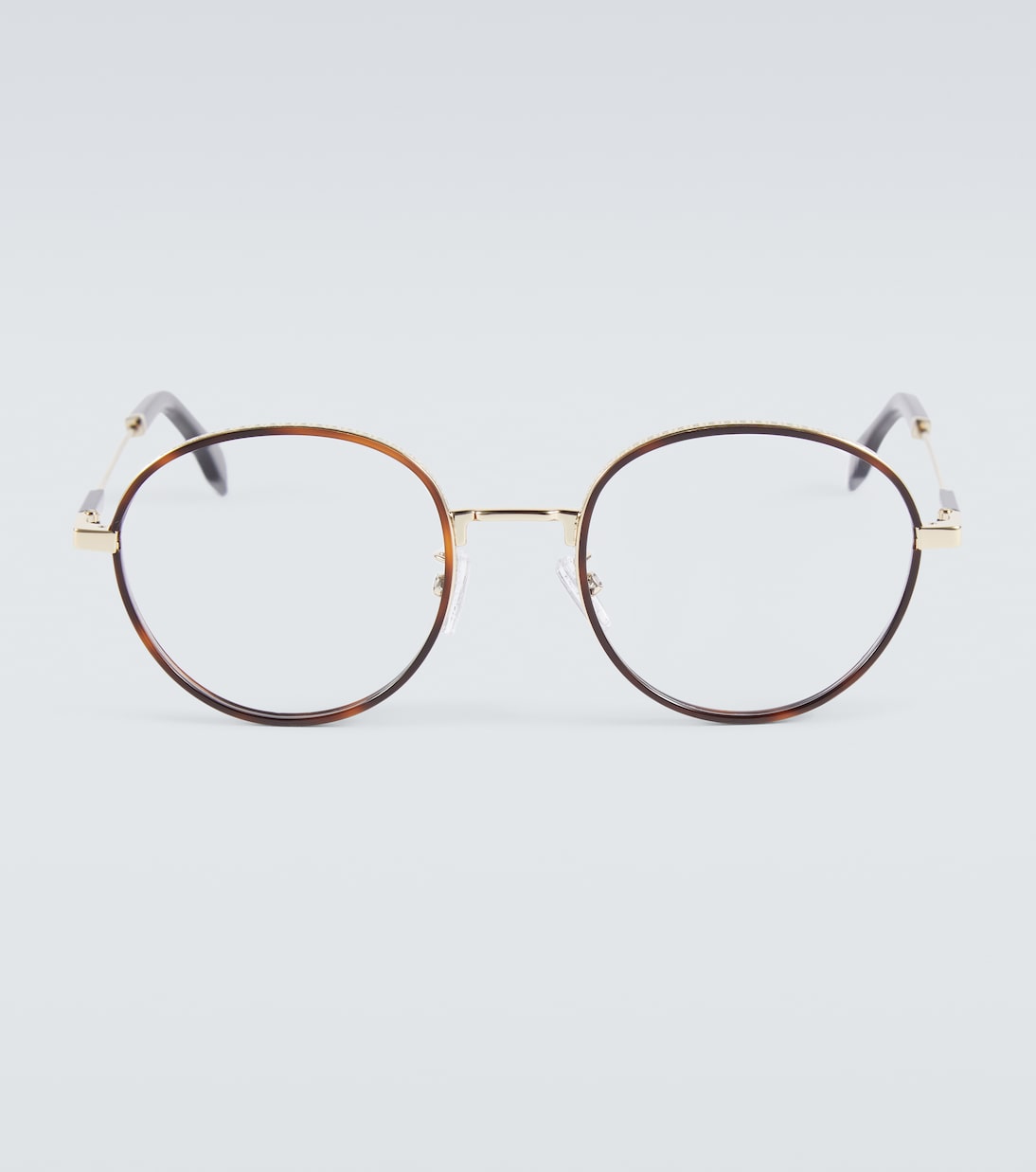 Fendi circle glasses top