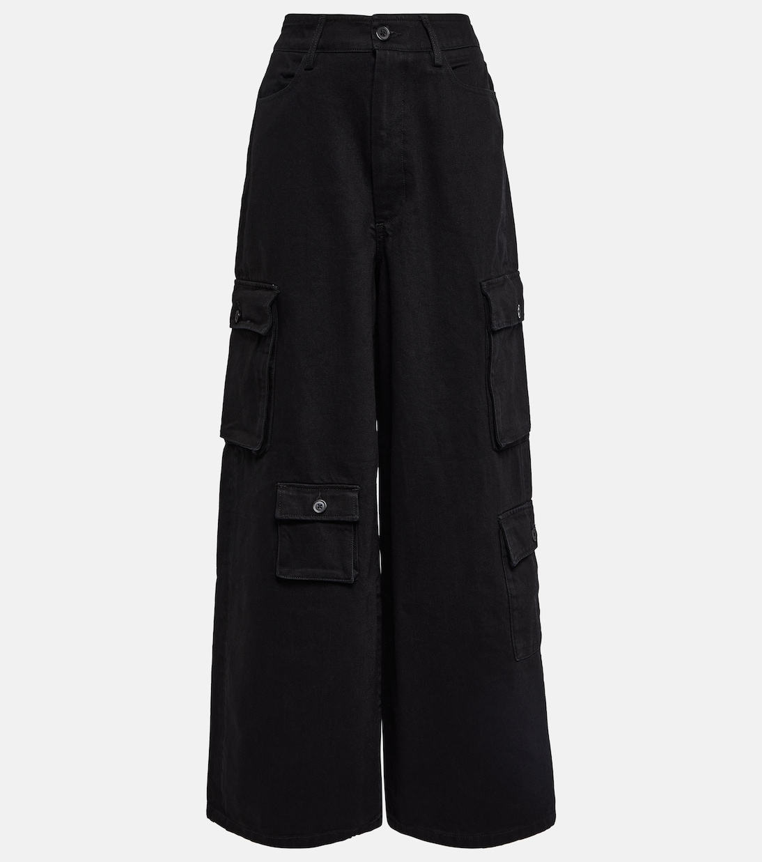 超特価激安の商品をすべて Hailey Frankie The - black in pants cargo denim high-rise パンツ