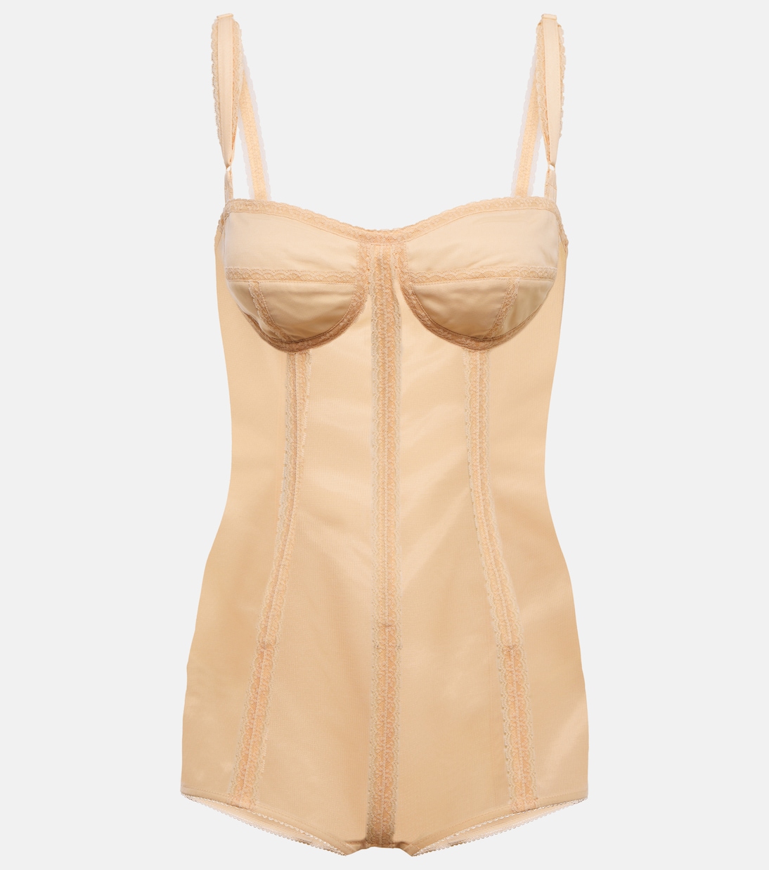 x Kim Marquisette bodysuit | Dolce&Gabbana