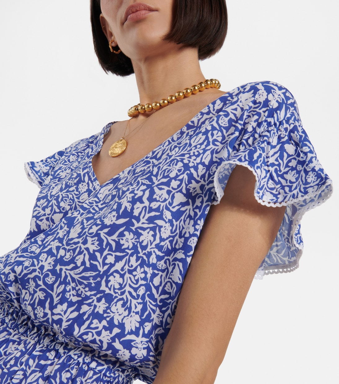 Stella Maris tiered minidress | Heidi Klein