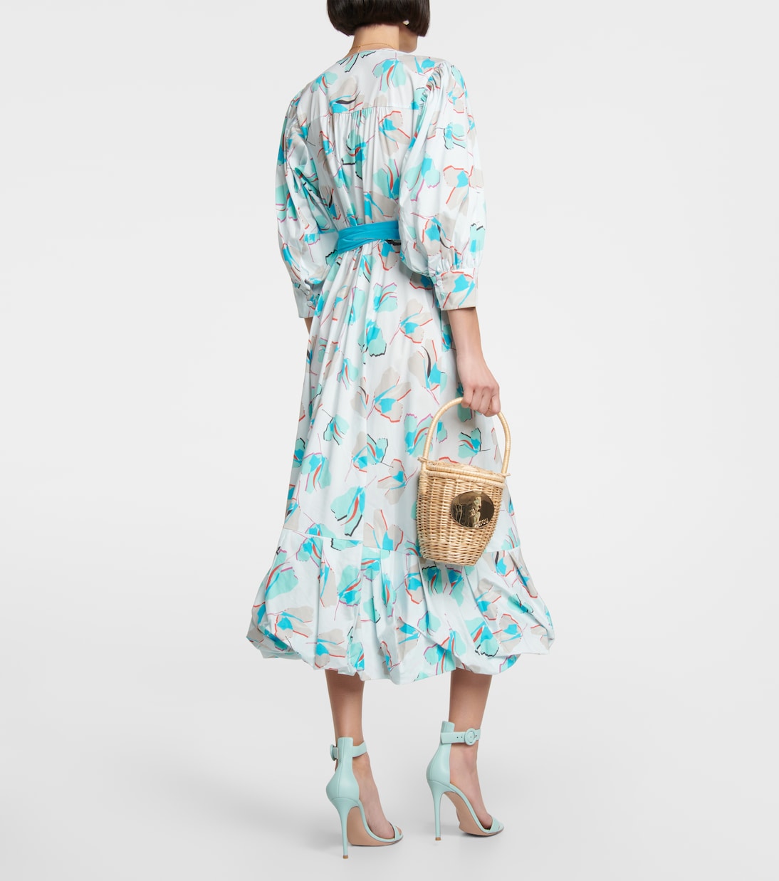 Abito midi a portafoglio Roxanna | Diane von Furstenberg