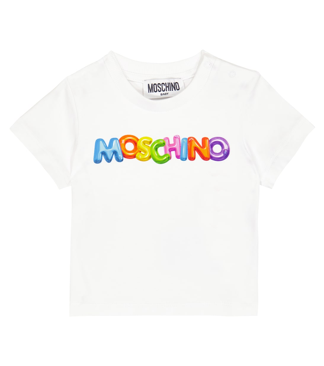 Bebé - camiseta de algodón estampada | Moschino Kids