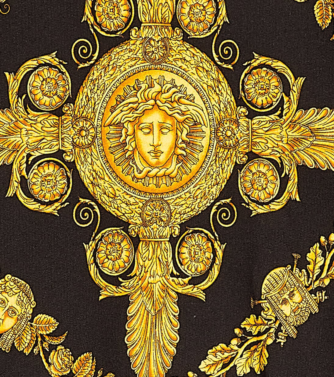 Barocco cotton sweatshirt | Versace Kids
