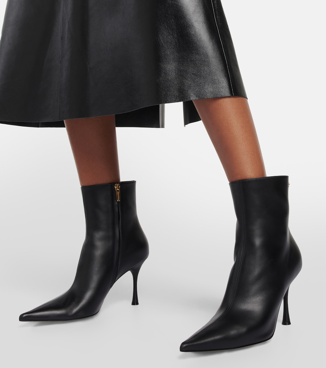 Botines Dunn de piel | Gianvito Rossi