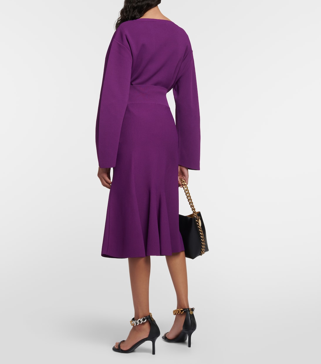 Falda midi de jersey | Stella McCartney
