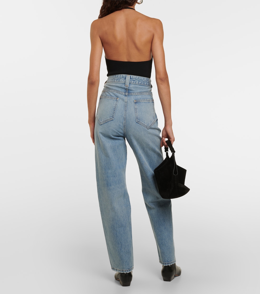 Martin distressed high-rise jeans | Khaite