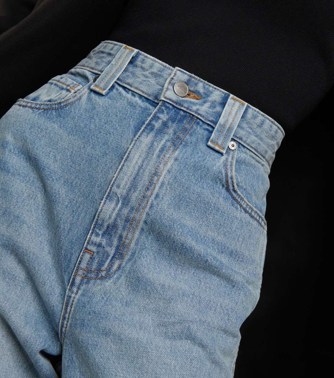 Martin distressed high-rise jeans | Khaite