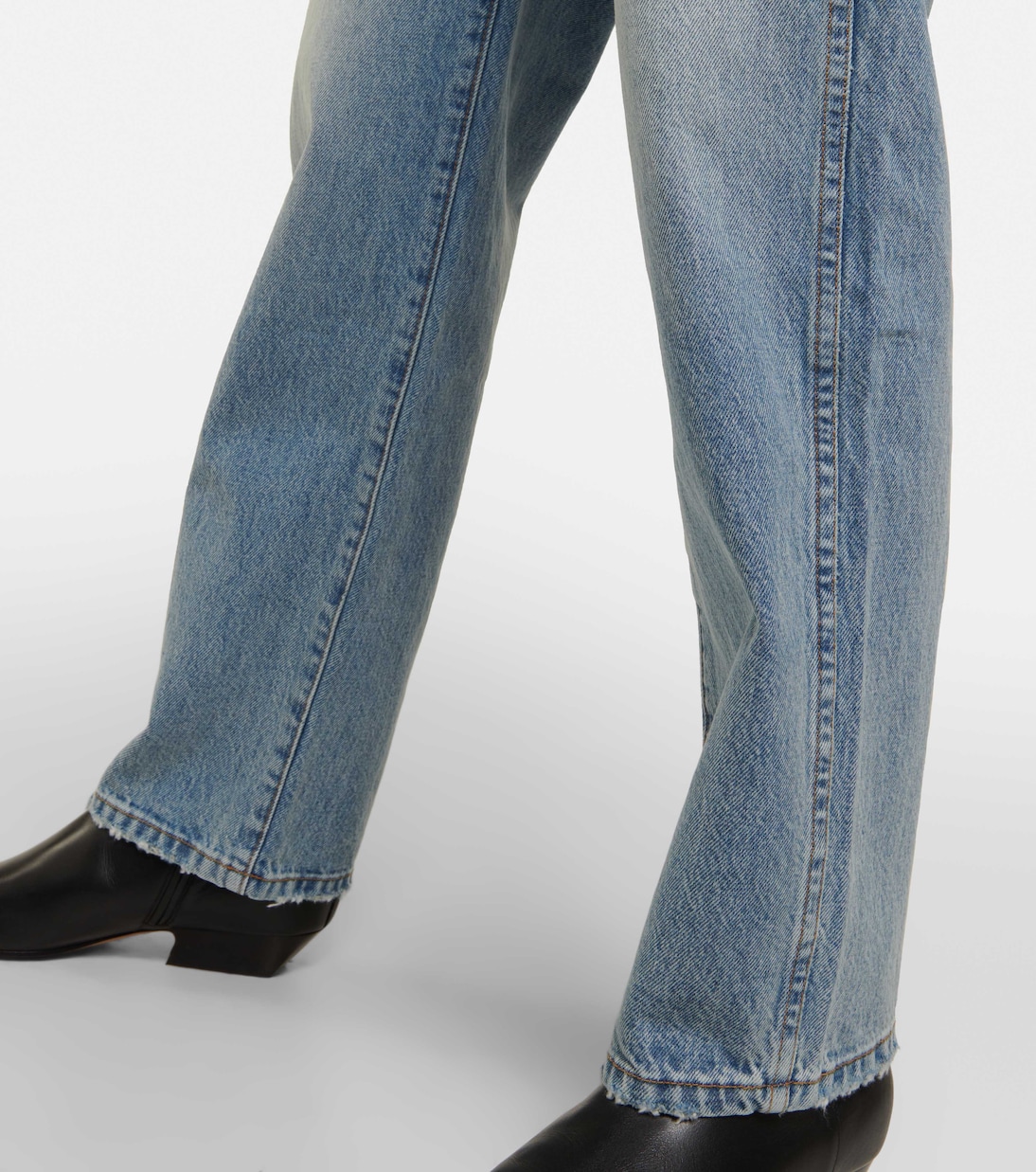 Martin distressed high-rise jeans | Khaite