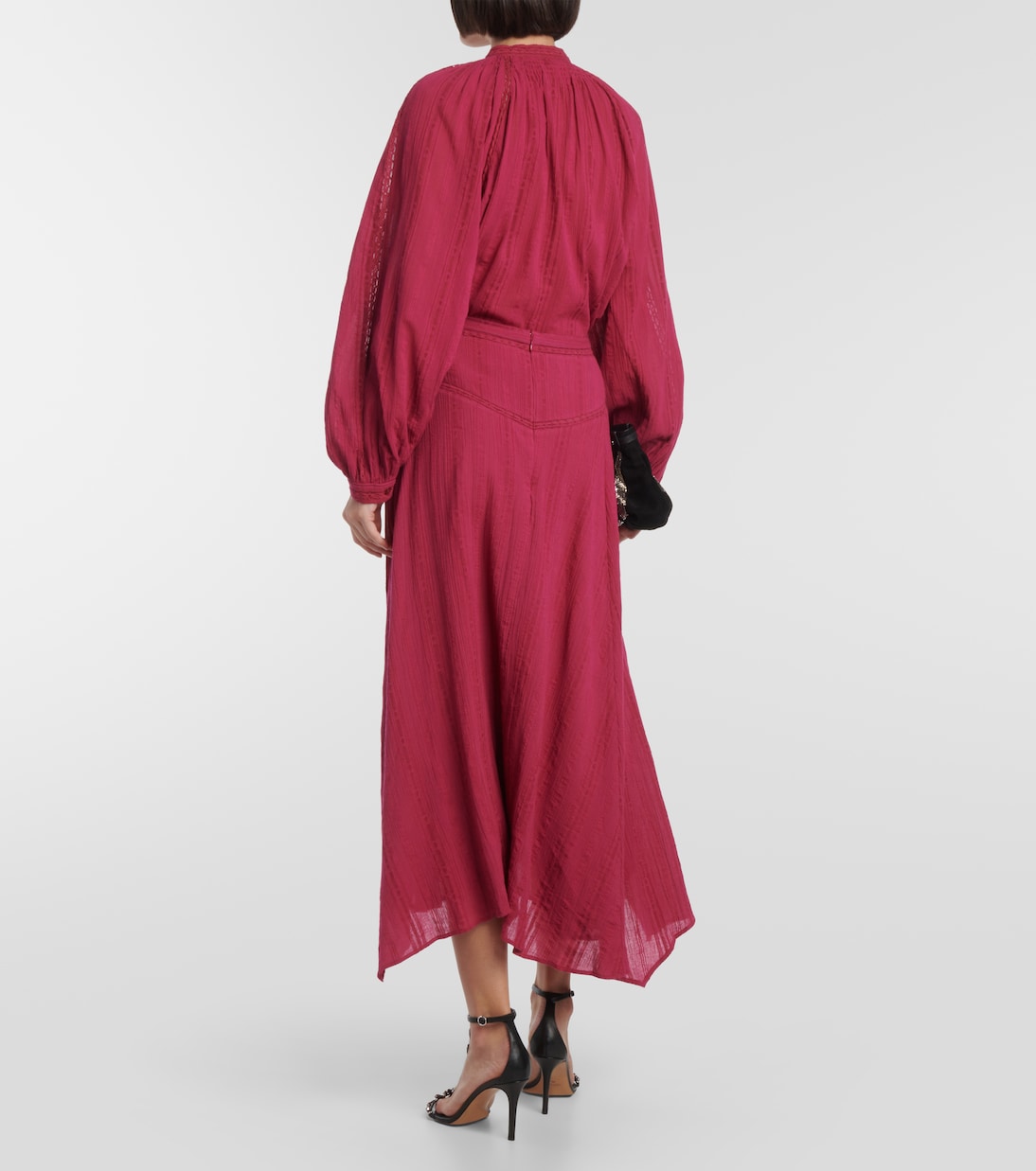 Gonna midi Aline in misto cotone | Marant Etoile