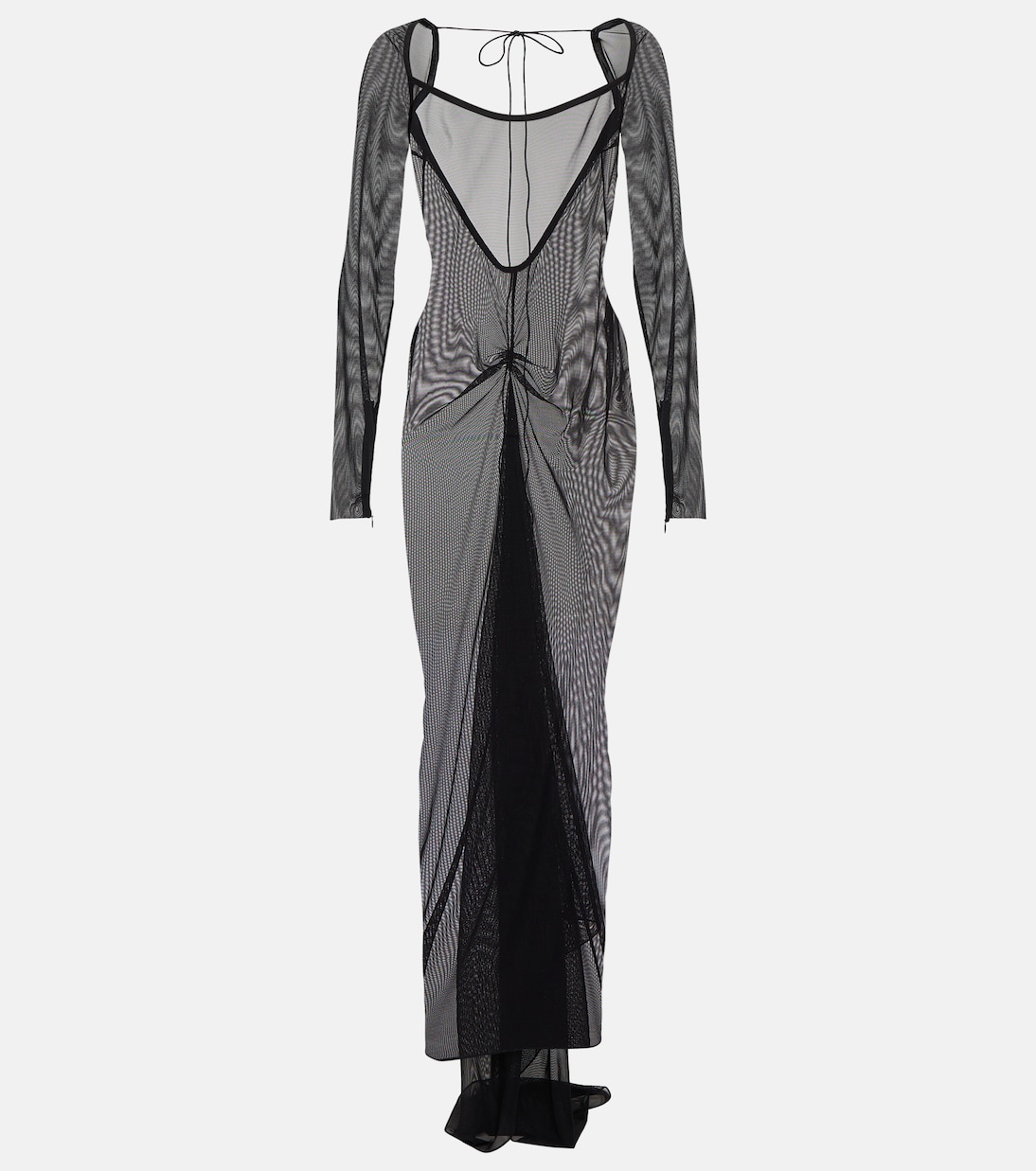 Robe longue transparente | LaQuan Smith