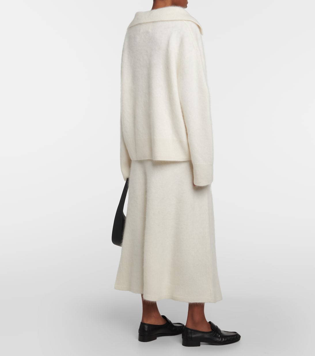 Kerry brushed cashmere sweater | Lisa Yang