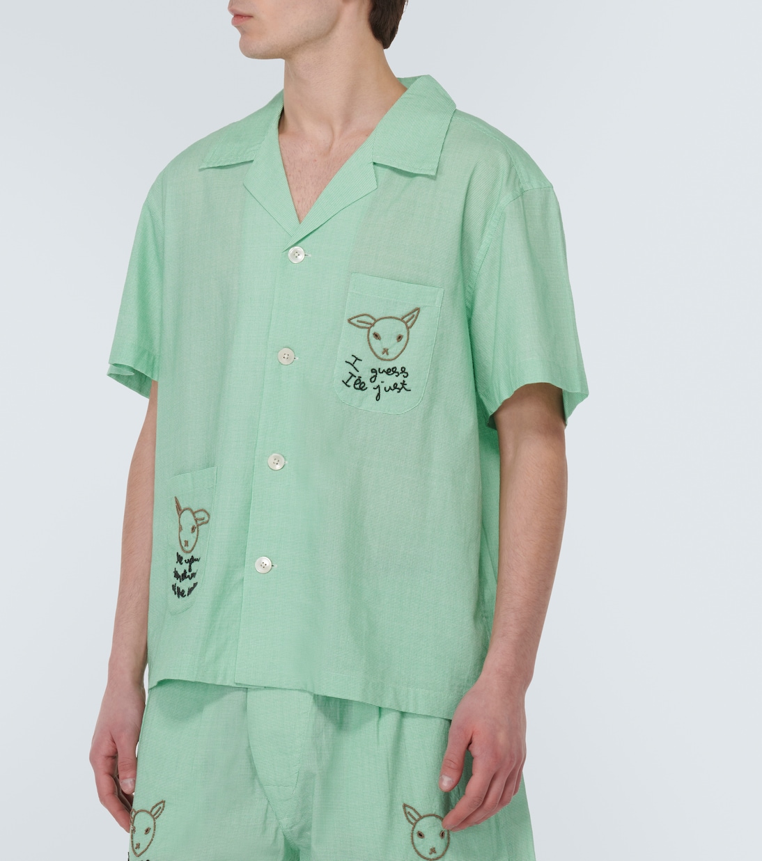 Camicia See You At The Barn in cotone | Bode