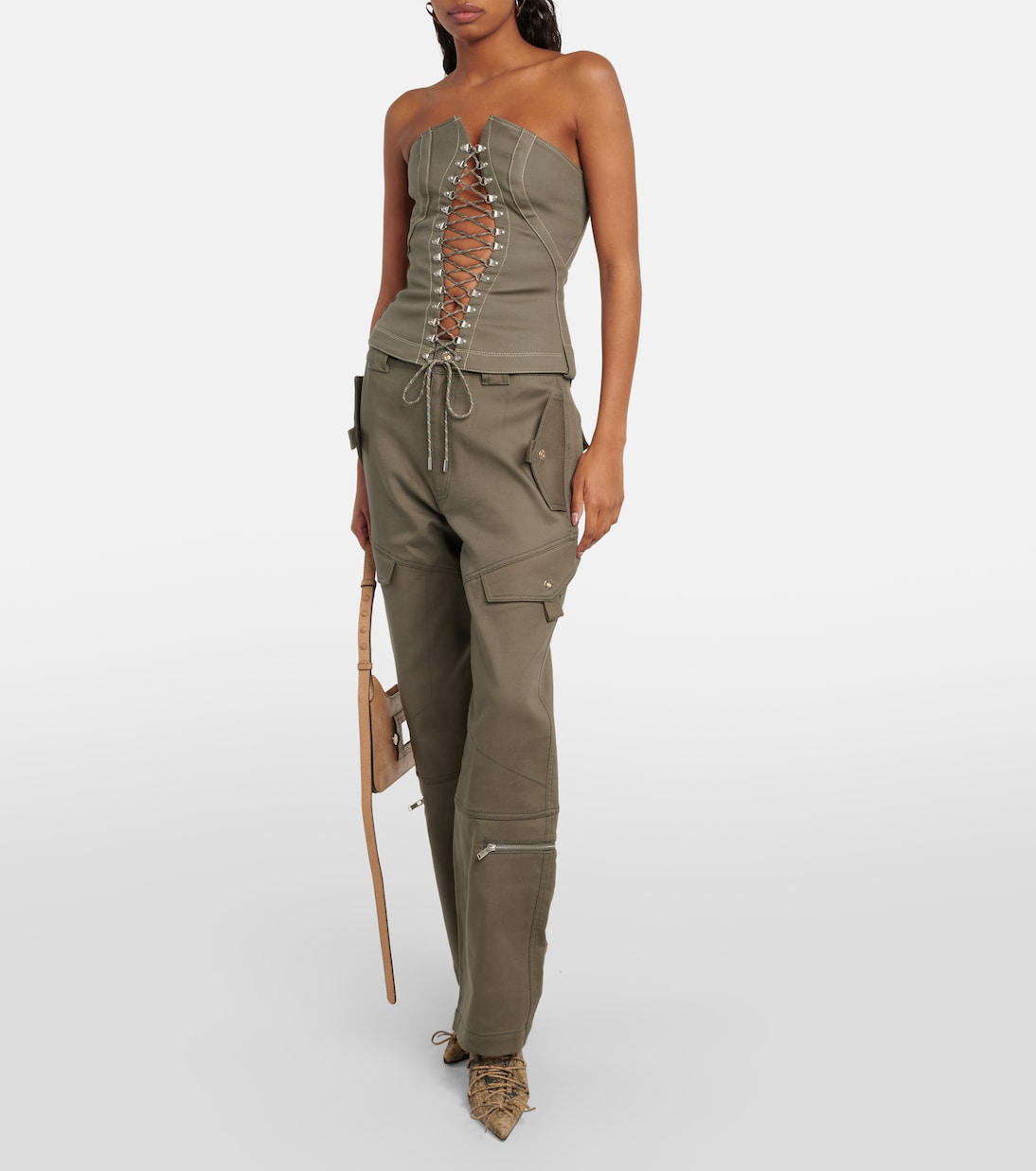 Corset cotton top | Dion Lee