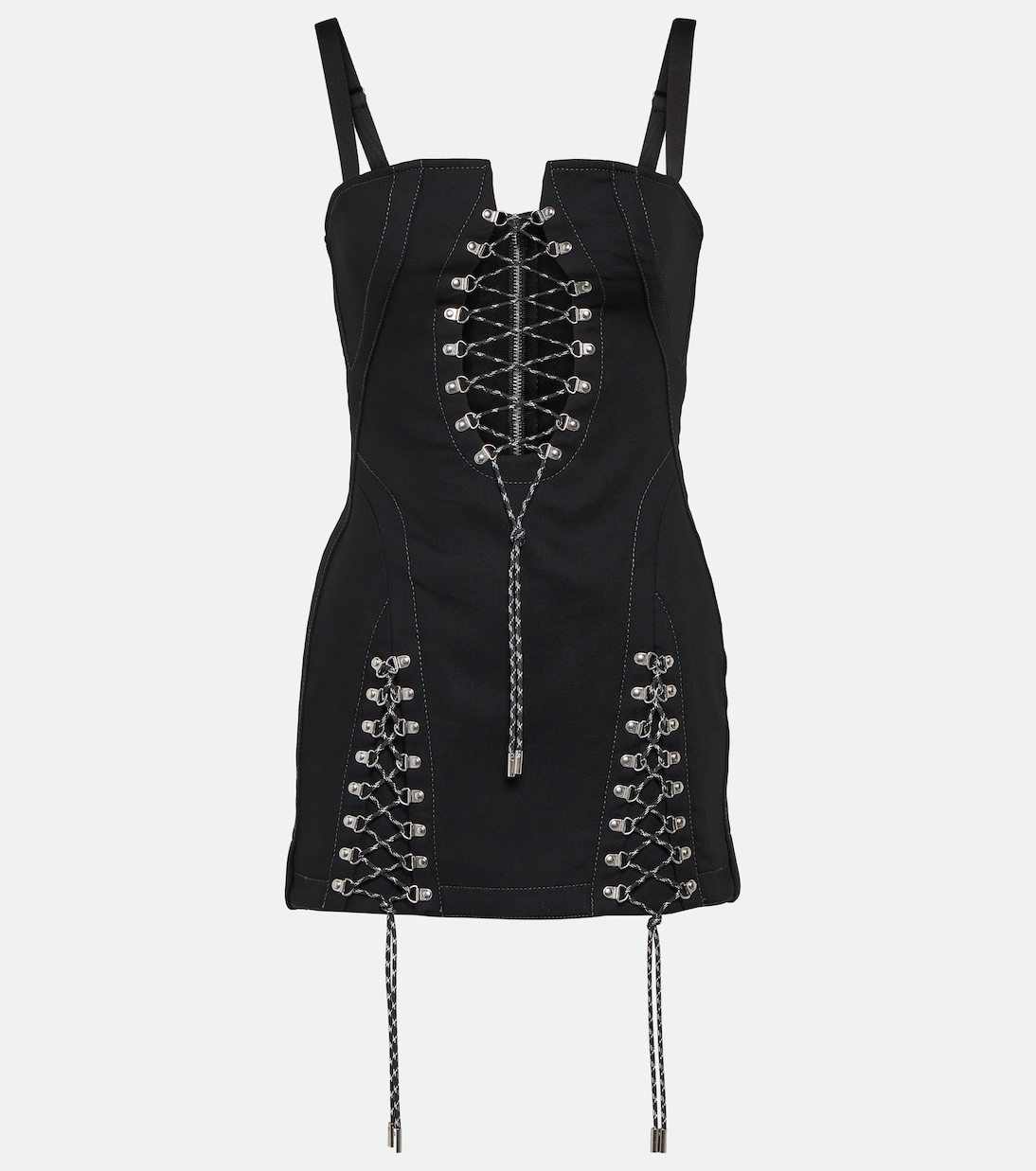 Minikleid aus Baumwoll-Twill | Dion Lee