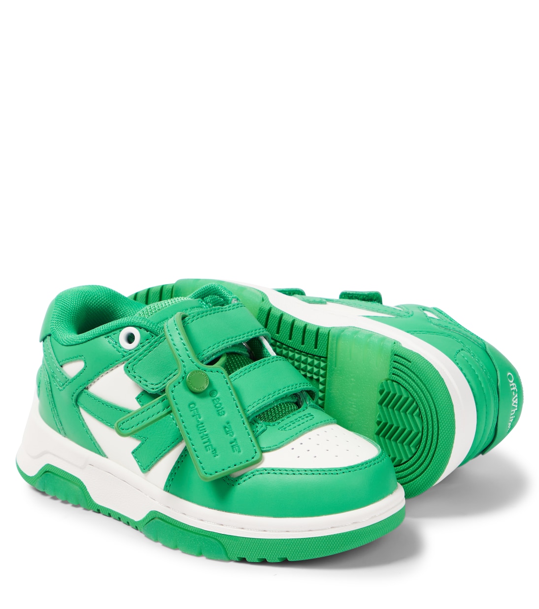 Baskets Out Of Office en cuir | Off-White Kids