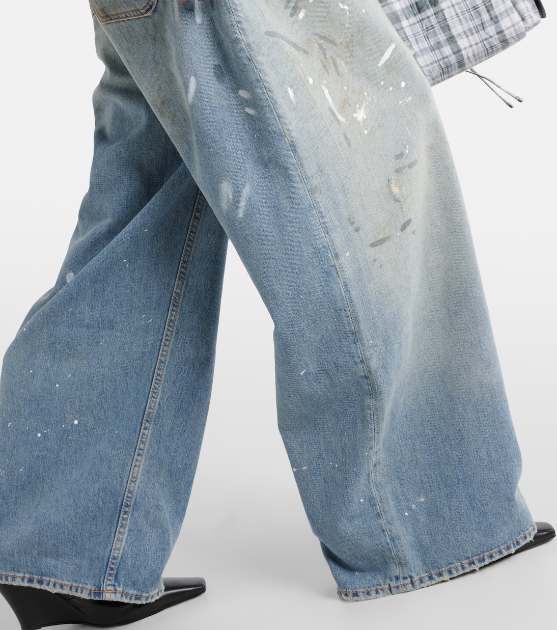 Jean ample 2023F à mi-taille haute | Acne Studios
