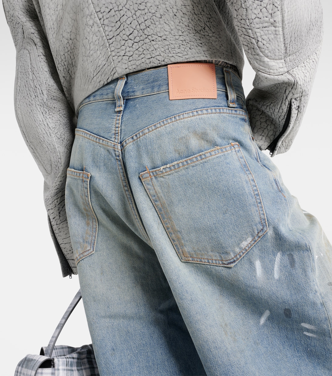 Jean ample 2023F à mi-taille haute | Acne Studios