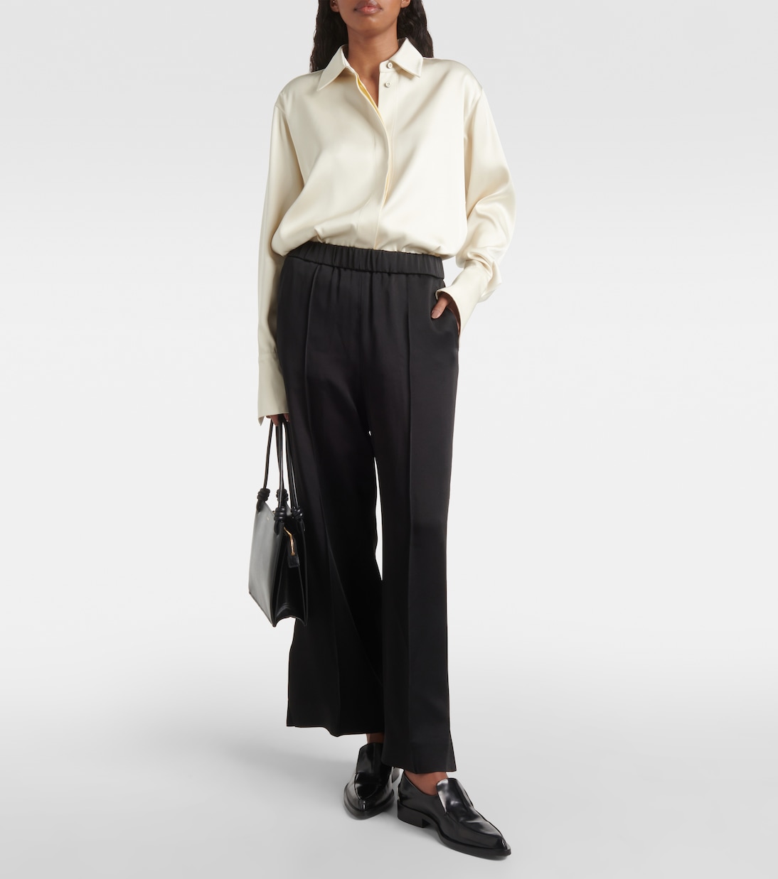 Gerade High-Rise-Hose | Jil Sander