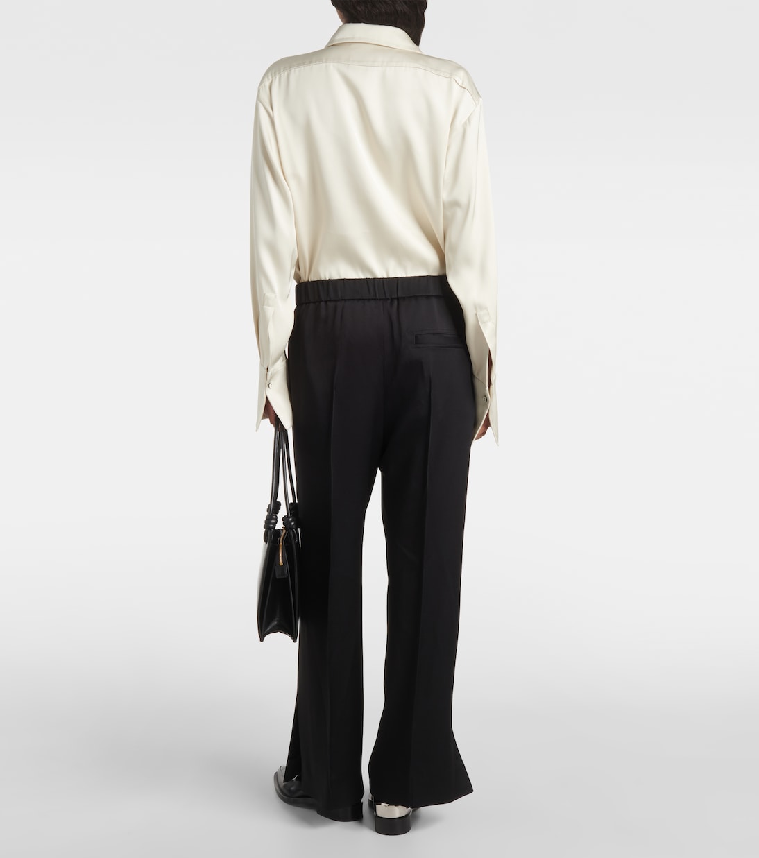 Gerade High-Rise-Hose | Jil Sander