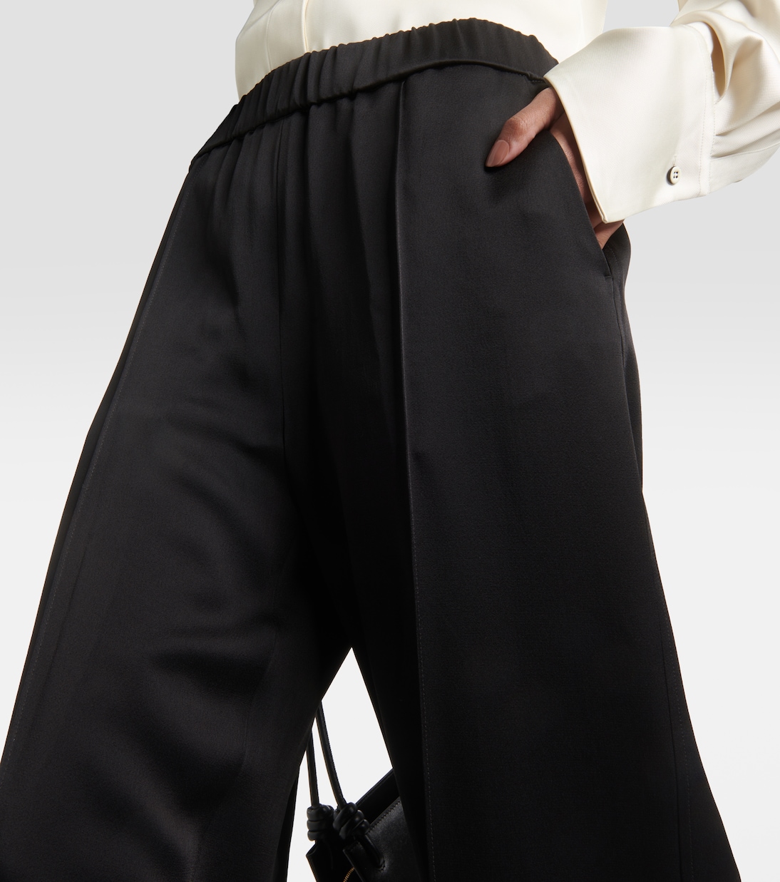 Gerade High-Rise-Hose | Jil Sander