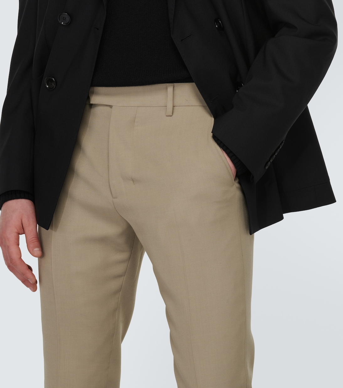 Pantalones chinos de sarga | Ami Paris