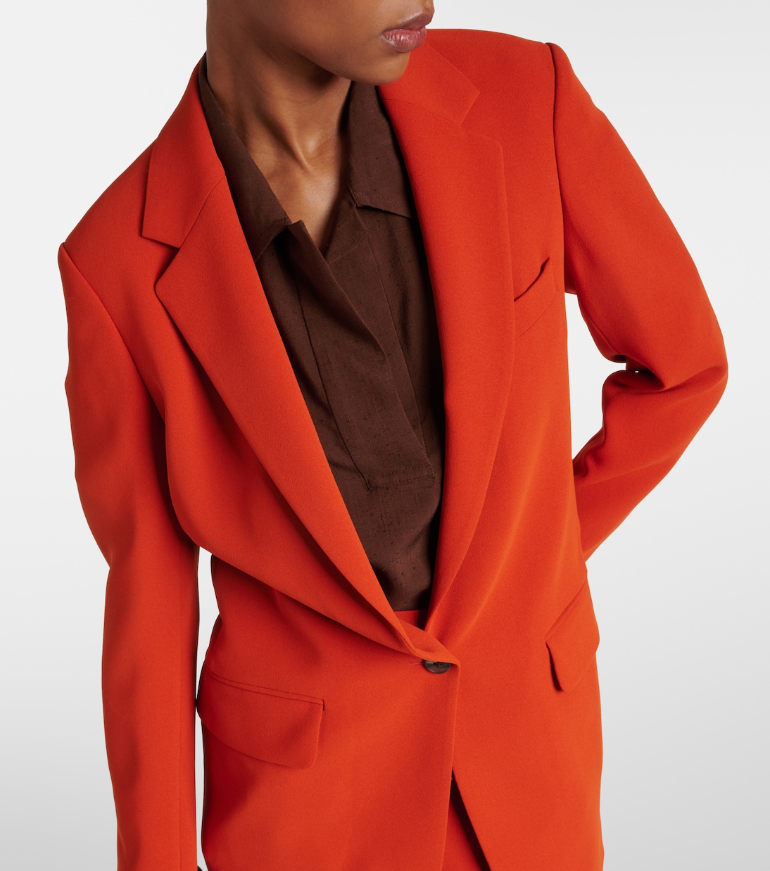 Blazer in crêpe | Dries Van Noten