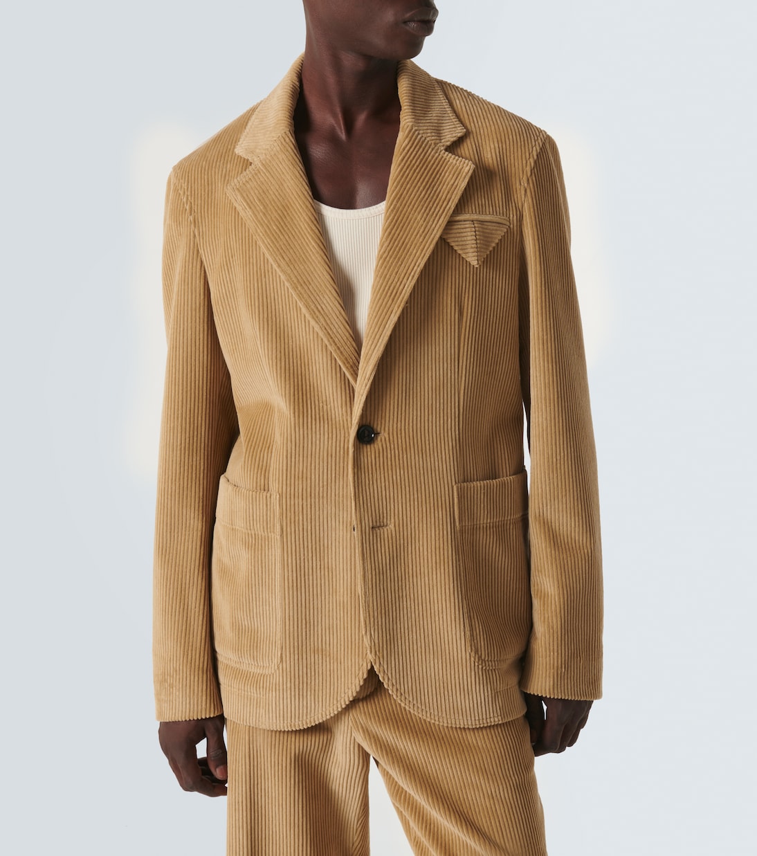 Giacca in velluto di cotone a coste | Bottega Veneta