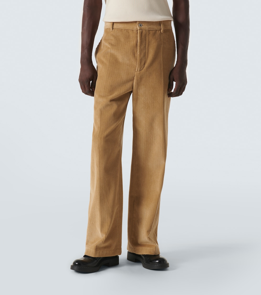 Pantaloni regular in velluto a coste | Bottega Veneta